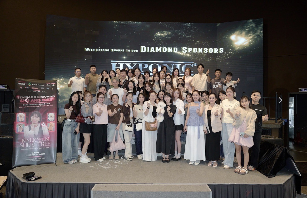 Hyponic Vietnam Grooming Competition 2026: Sân chơi đẳng cấp dành cho thú cưng Hyponic Vietnam Grooming Competition 2026: Sân chơi đẳng cấp dành cho thú cưng