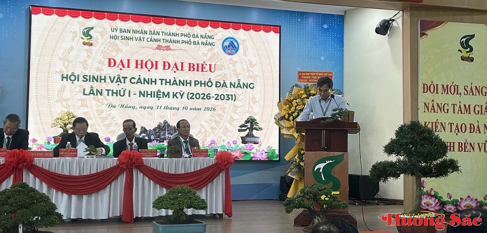 Đại hội Đại biểu Hội Sinh vật cảnh TP. Đà Nẵng lần thứ I: Kết nối đam mê, tôn vinh nghệ thuật, kiến tạo tương lai xanh bền vững Đại hội Đại biểu Hội Sinh vật cảnh TP. Đà Nẵng lần thứ I: Kết nối đam mê, tôn vinh nghệ thuật, kiến tạo tương lai xanh bền vững